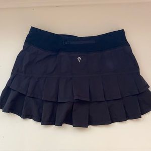 Black Ivivva Tennis Skirt